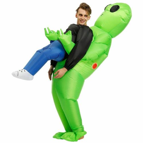 Costume Gonflable Pour Adultes Et Enfants, Accessoires De Fête, Dessin Animé, Unisexe, Étanche, Alien, Pliable, Cosplay D'halloween, Amusant