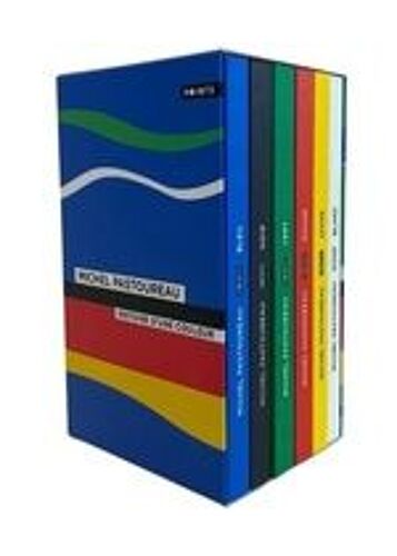 Points Histoire Coffret Histoire D'une Couleur En 6 Volumes : Bleu, Noir, Vert, Rouge, Blanc Et Jaun