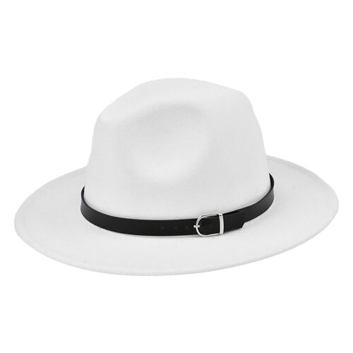 Chapeau Fedora Jazz À Large Bord Pour Hommes Et Femmes, En Feutre, Vintage, Classique, Britannique, Panama, Imitation Laine, Mode, Cadeau D'hiver