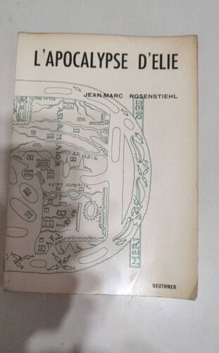 L'apocalypse D'élie De Jean Marc Rosenstiehl
