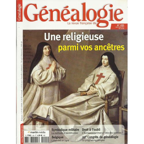 La Revue Française De Généalogie 205 