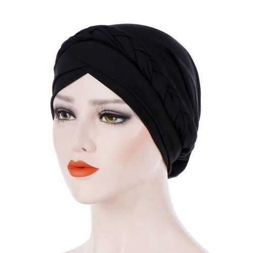 Bonnets Turban Classique, Accessoires Pour Les Cheveux, Belle Couverture Colorée, Tissu Large, Hijab Uni, Couvre Chef En Polyester