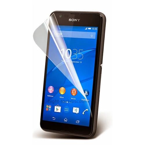 Lot de 3x films de protection protecteur ecran pour Sony Xperia E4g Dual