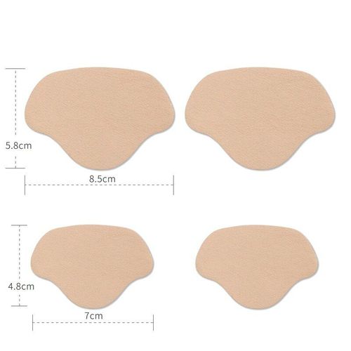 Autocollants de réparation de chaussures, trous usés, accessoires pour baskets, protecteur de talon auto adhésif, Inserts de chaussures, Kit d'entretien de chaussures, 4 pièces/ensemble