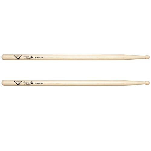 Vater Vavsm5bw 5b Sugar Maple Tip Baguettes De Batterie