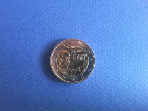 2 Euro 70 Ans Appel Du 18 Juin 2010