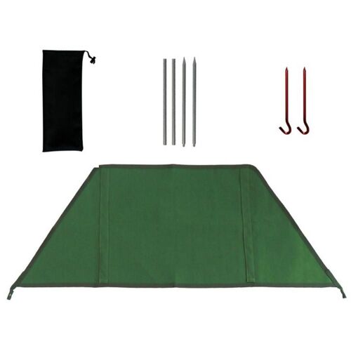 Pare-Vent Pare-Vent Pour Camping, Rideau Pare-Feu Pour Randonnée, Cuisine, Pique-Nique, Bbq Vert Armée