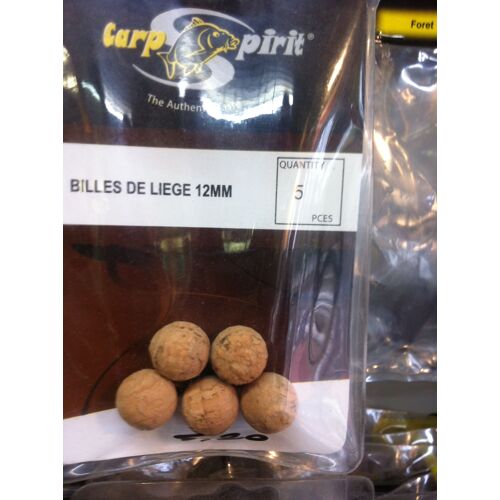 5 Bille De Liege 12 Mm  Carpe