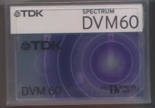 Mini cassette TDK Spectrum DVM60