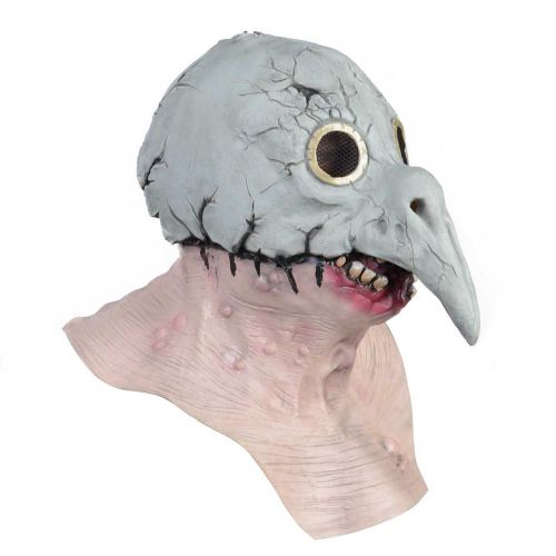 Masque D'halloween D'horreur, Masque De Médecin De La Pandémie, Masque De Bec, Masque De Médecin De La Pandémie, Masque Steampunk En Latex, Oiseau Cosplay, Docteur De Peste