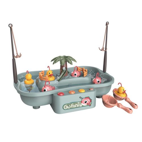 Jouet De Pêche Magnétique Pour Enfants, Musique, Circulation Électrique, Jeu De Poisson, Canard D'Eau