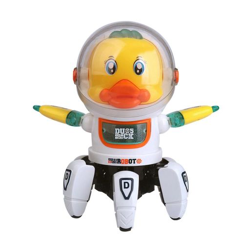 Robot Araignée Canard De L'Espace À 6 Griffes, Musique De Danse, Véhicule, Jouets Pour Enfants, Jouets Éducatifs Pour Bébés Garçons Et Filles