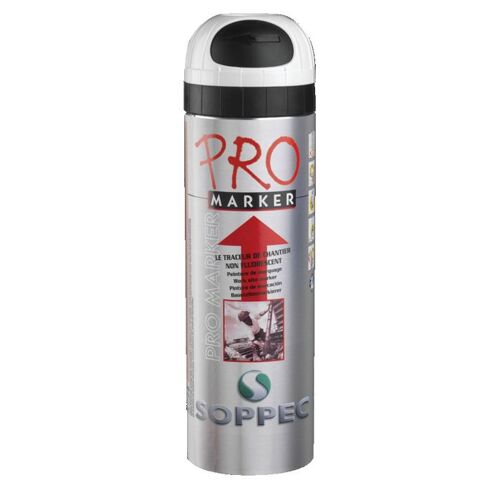 Traceur Promarker blanc 500ml - SOPPEC - 141500O