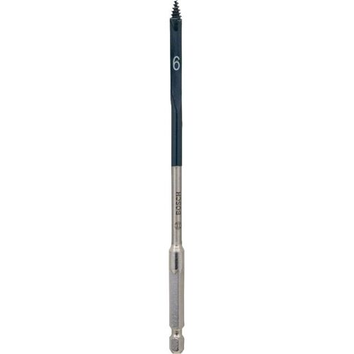 Mèche plate Self Cut à queue 6 pans 1/4 Ø 6mm Longueur 152mm BOSCH 2608595481