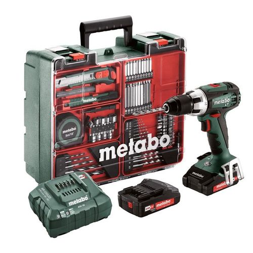 Perceuse-visseuse sans fil BS 18 (machine complète) en coffret standard - METABO - 602102600