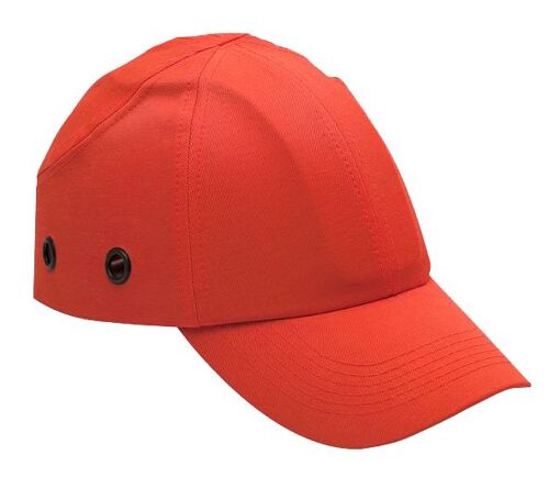 Casquette de sécurité anti-heurt HI-VIZ orange fluo - EUROPROTECTION - 57308