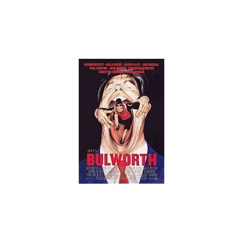 Bulworth - Warren Beatty - Halle Berry - Paul Sorvino - Affiche De Cinéma Pliée 60x40 Cm
