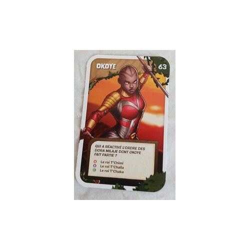 Carte Marvel Leclerc 2024 Okoye 63