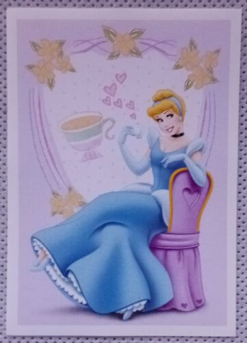 Pretty Princess - N°48 Cendrillon - Image, Sticker, Autocollant Panini 2008 (Disney)