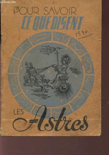Pour Savoir Ce Que Disent Les Astres