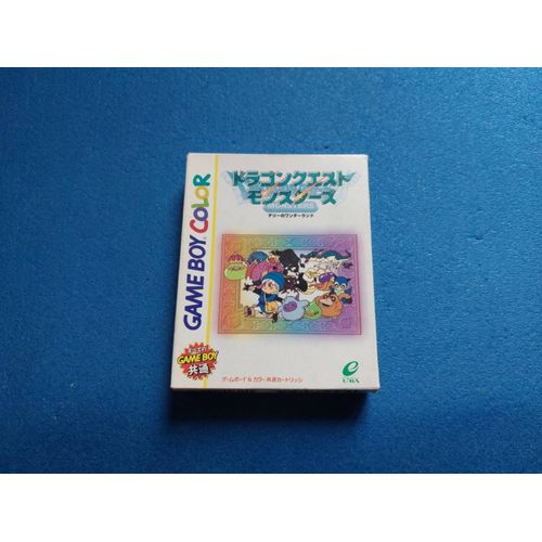 Dragon Quest Monsters Nintendo Game Boy Color J Jap Japan