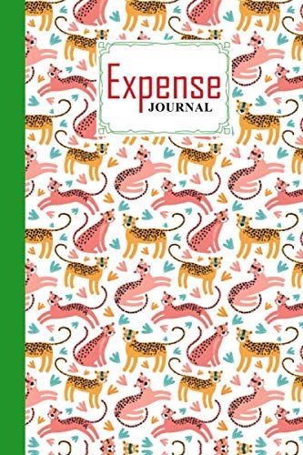 Expense Journal: Premium Panther Cover Expense Journal, Simple Accounting Ledger For Bookkeeping, 120 Pages, Size 6" X 9" By Denise Foster