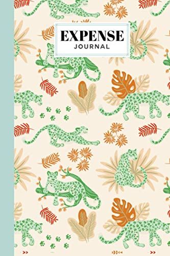 Expense Journal: Expense Journal Leopard Cover, Simple Accounting Ledger For Bookkeeping, 120 Pages, Size 6" X 9" Cover By Susan Fanning