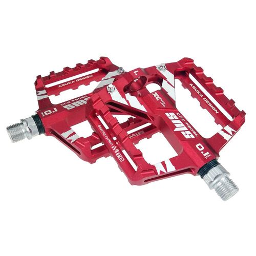 Pédales De Vélo De Route En Alliage D'aluminium 4 Couleurs, Ultralégères, Roulement De Vtt, Pied Antidérapant, Dégagement Rapide, Accessoires De Vélo