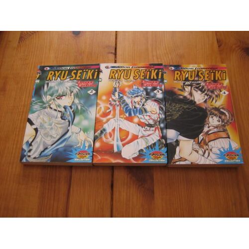 Lot 3 Mangas Ryu Seiki 2+3+4 Manga Player