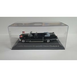 Cadillac Limousine Queen Elizabeth 2 Eisenhower 1959 Atlas 1/43-Atlas
