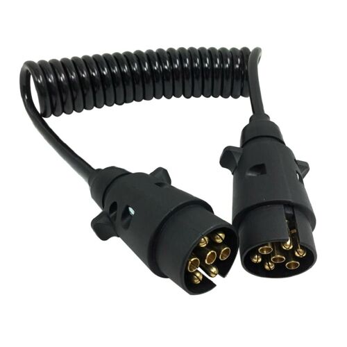 Adaptateur De Barre De Remorquage Électrique | 7pin À 7pin, Convertisseur D'adaptateur De Prise De Câble De 160cm