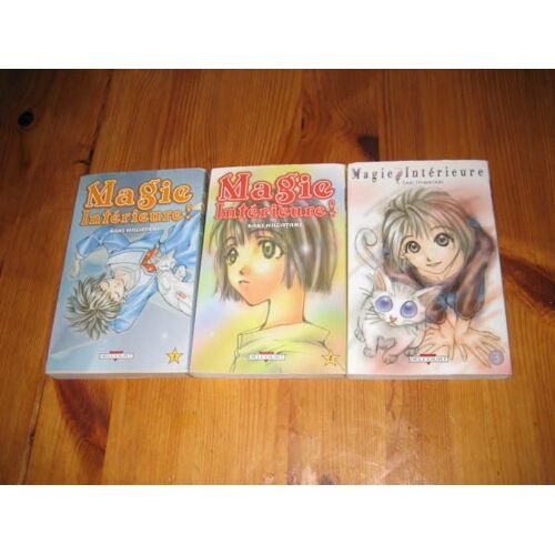 Lot Mangas Magie Interieure 1 A 3 Delcourt