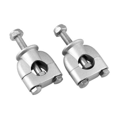Rehausseur De Guidon Universel Pour Moto Et Scooter, 1 Paire, Argent