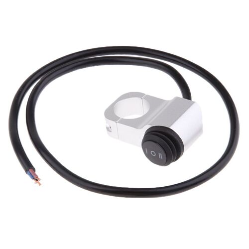 Poignée De Guidon De Moto, 22mm, 7/8 Pouces, Interrupteur Marche Arrêt, Étanche