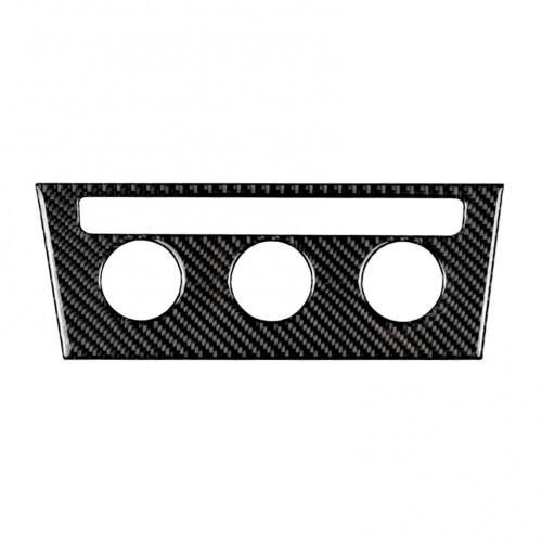 Autocollant De Bouton Rotatif De Contrôle De Climatiseur De Voiture En Fiber De Carbone Pour Vw Golf 7