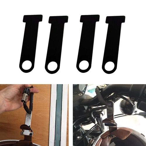Verrou Antivol Pour Casque, 4x Broches De Verrouillage Pour Chaîne, Équipement De Moto Sécurisé