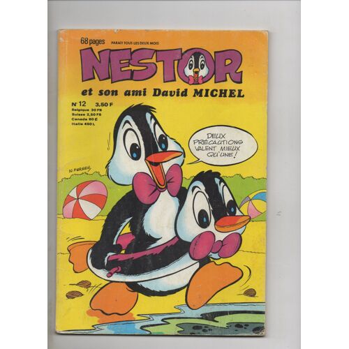 Nestor Et Son Ami David Michel  N° 12 : Nestor Au Far West - "Un Lapin Sachant Chasser" - Nestor 007 - ...