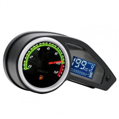 Compteur Numérique Multifonctionnel Pour Moto, Résistant Aux Chocs, Multi Usage