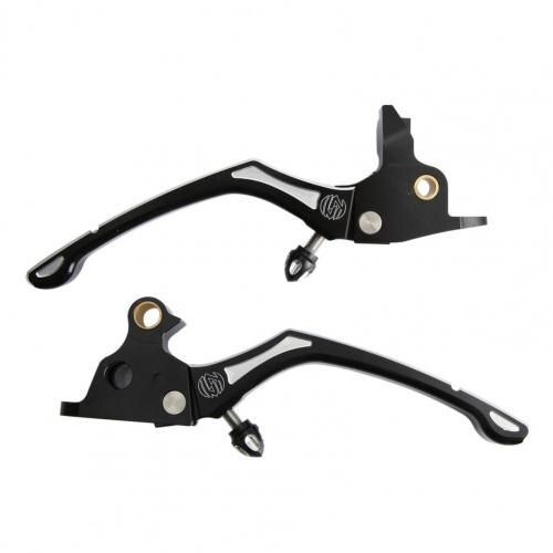 Leviers De Frein Torpus Résistants À La Corrosion, 2 Pièces, Ajustables, Noirs, Pour Moto, Pour Flht 08-13/Flhx/80%/Flhr 08, Tendance Fl-Tr