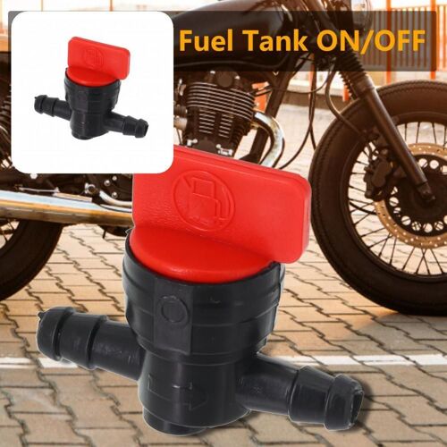 Valve D'arrêt De Carburant En Ligne, Légère Et Durable, 6mm, Robinet De Carburant Compact, Professionnel Pour Moto