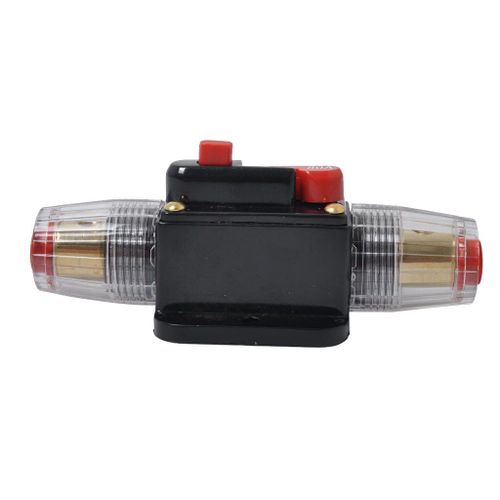 Disjoncteur Audio En Ligne 60amp, Réinitialisation Manuelle Du Bateau, Porte Fusible 12 24v