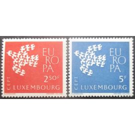 Luxembourg N°601 Et 602 Europa Neuf **