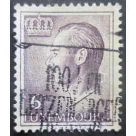 Luxembourg N°667a Phosphorescent Grand Duc Jean Oblitéré