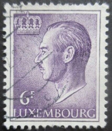 Luxembourg N°667 Papier Blanc Grand Duc Jean Oblitéré