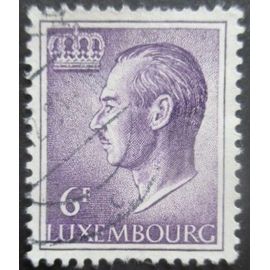 Luxembourg N°667 Papier Blanc Grand Duc Jean Oblitéré