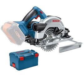 Scie Circulaire sans fil BOSCH GKS 18V-57G Professional (sans batterie ni chargeur) + L-Boxx