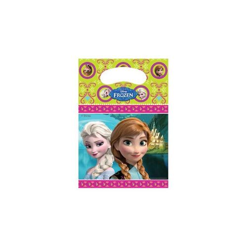 6 Sacs De Fête La Reine Des Neiges - 221442 - Taille Unique