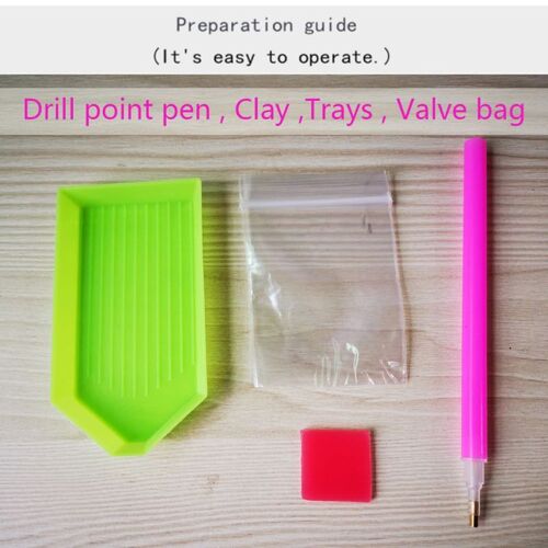 5d Diamant Peinture Plage Par Numéro Kits, Peinture Point De Croix Pleine Perceuse