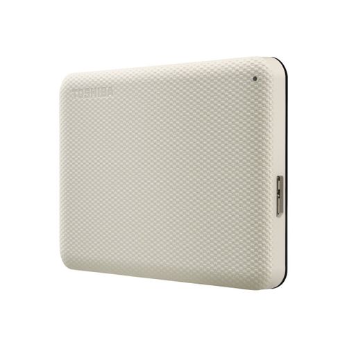 Toshiba Canvio Advance - Disque dur - 2 To - externe (portable) - 2.5" - USB 3.2 Gen 1 - beige clair
