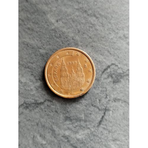 Pièce De 5 Centimes Espagne 1999